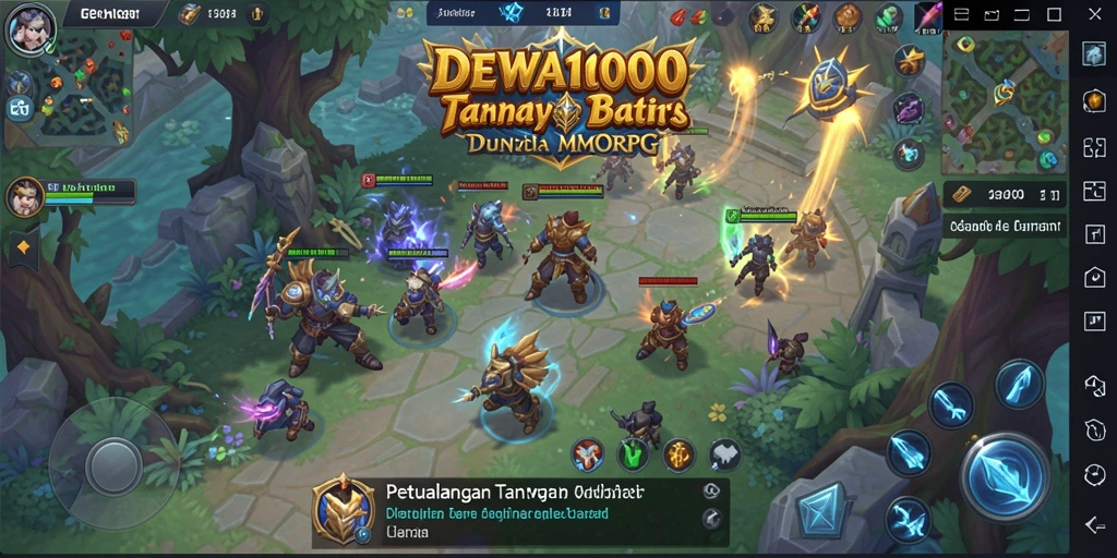 Tampilan menarik dari gameplay DEWA1000 yang penuh aksi.