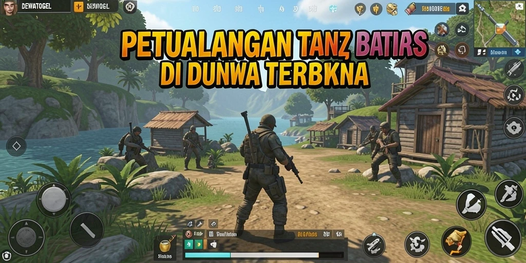 Tangkapan layar gameplay <strong>DEWATOGEL</strong> menunjukkan petualangan dalam dunia terbuka yang menakjubkan.