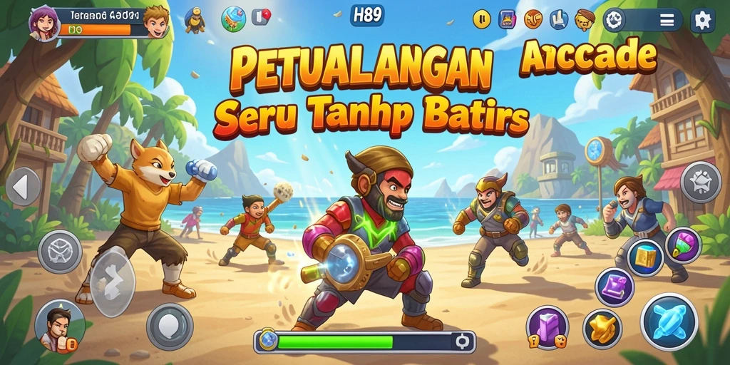 Screenshot menampilkan aksi cepat dalam gameplay H89 yang mendebarkan.