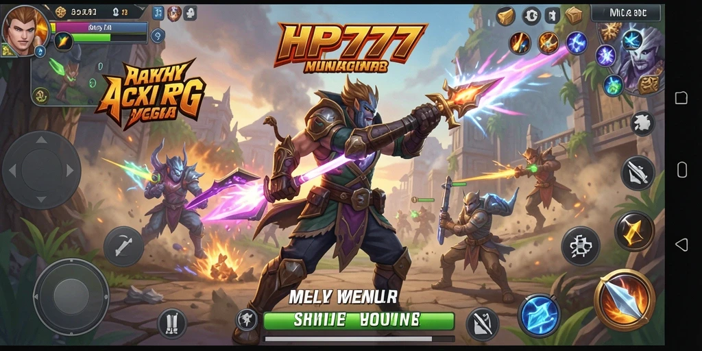 Menampilkan gameplay aksi RPG yang intens dan mendebarkan.