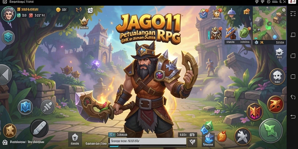 Tampilan gameplay JAGO11 yang menakjubkan dan penuh aksi.