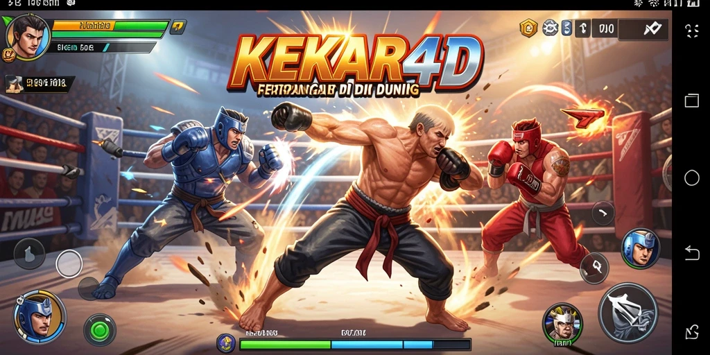 Tampilan intens dari gameplay <strong>KEKAR4D</strong> dengan aksi Fighting yang mendebarkan.