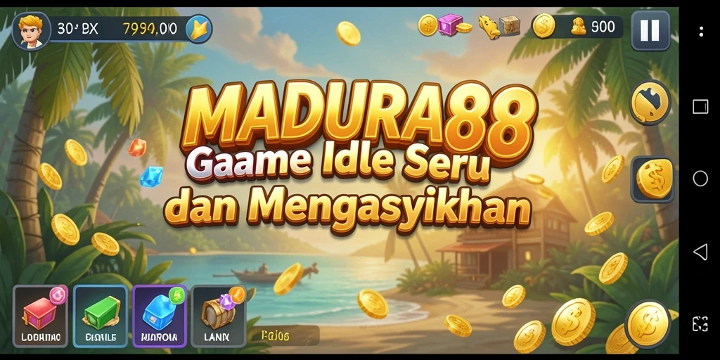 Tampilan gameplay MADURA88 yang mengasyikkan dan santai.