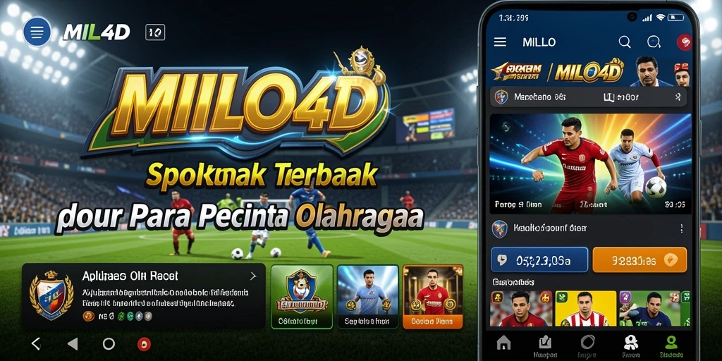 Tampilan antarmuka pengguna MILO4D yang menarik dan intuitif.